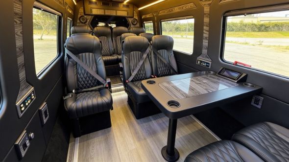 12 passenger sprinter van interior brockton