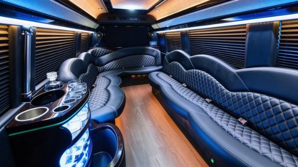 brockton sprinter limousine interior
