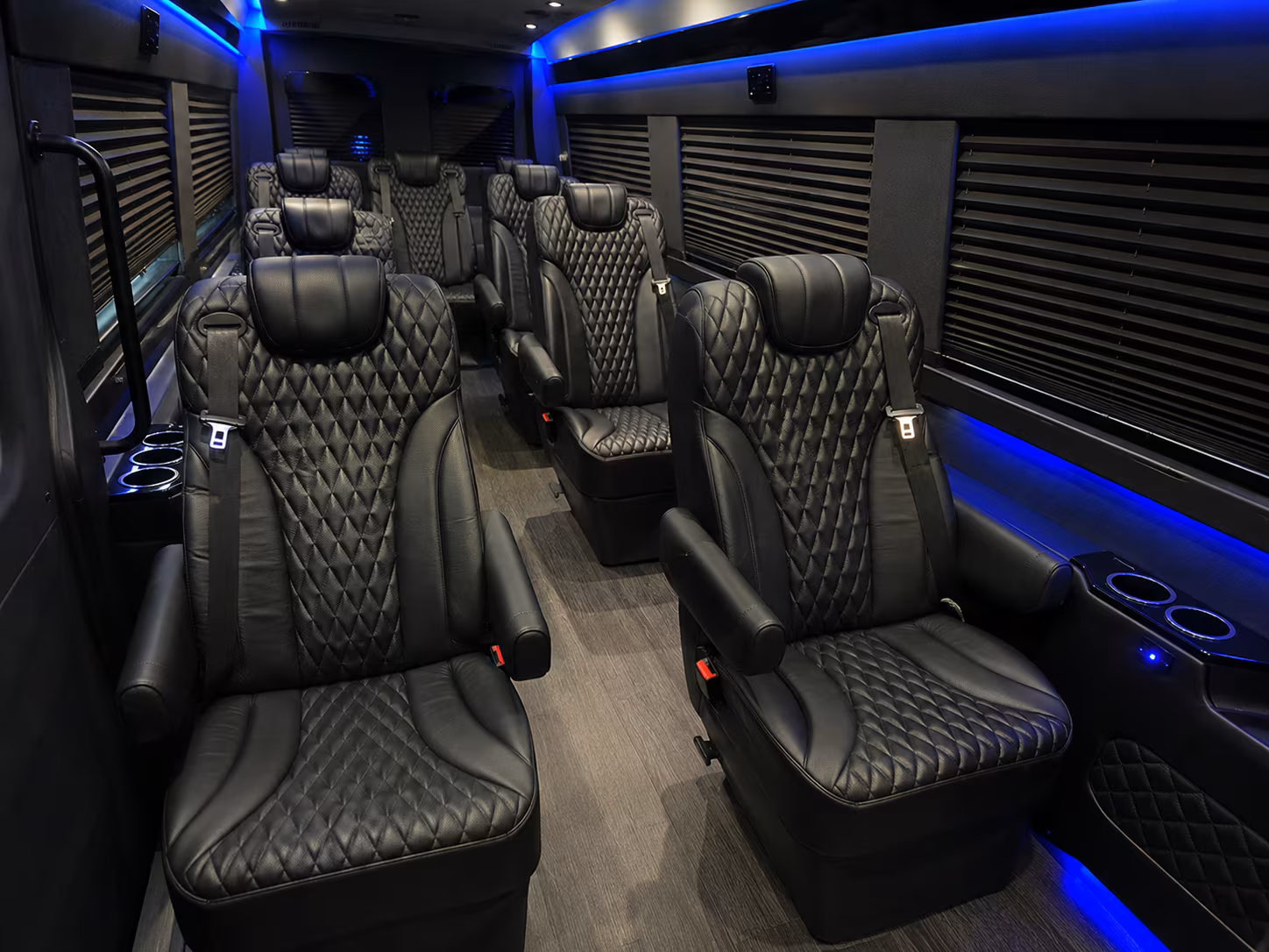 brockton 10 passenger sprinter van inside