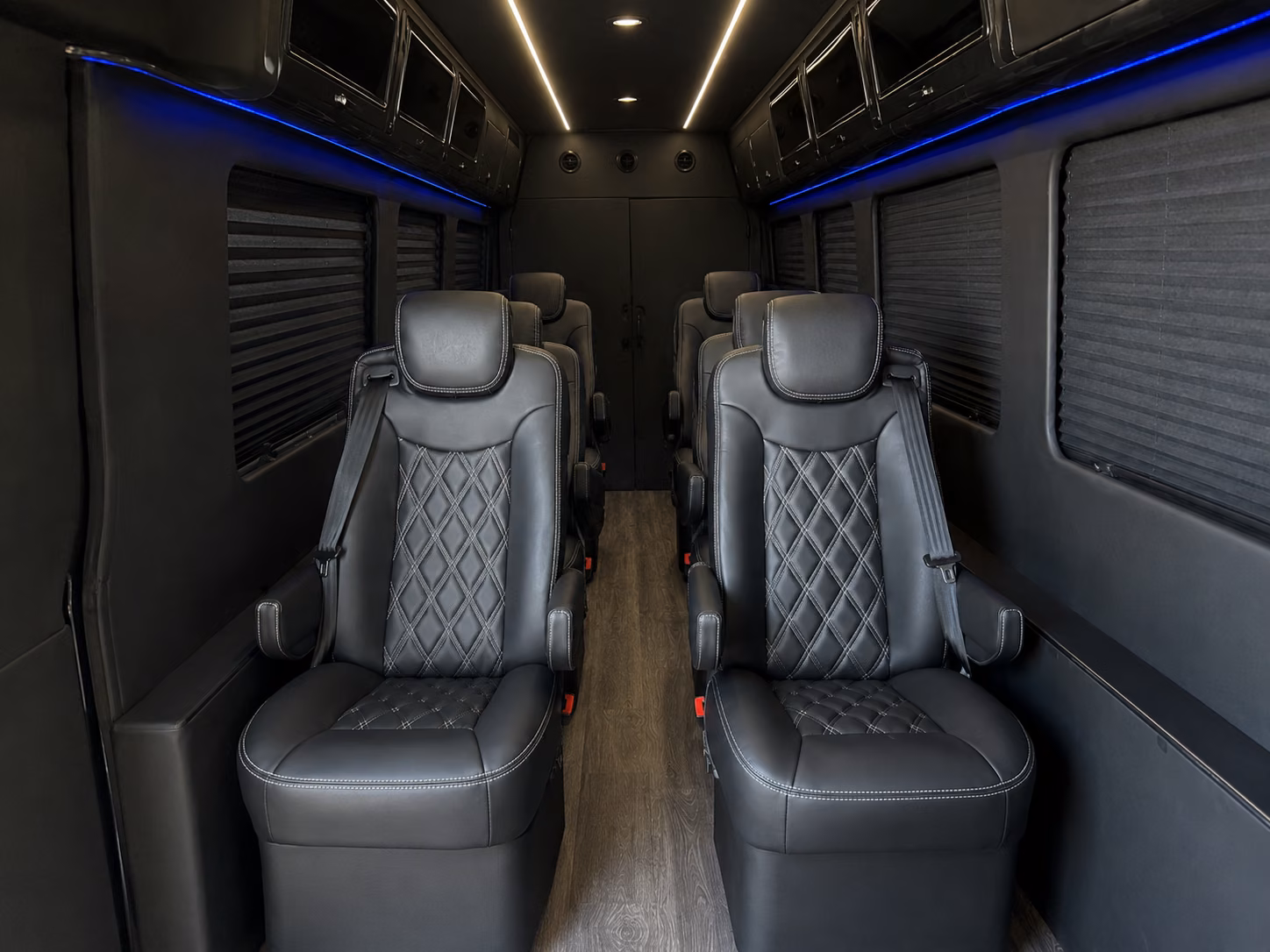 brockton 10 passenger sprinter van interior