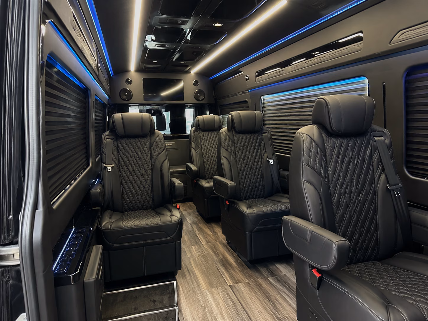 brockton 15 passenger sprinter van inside