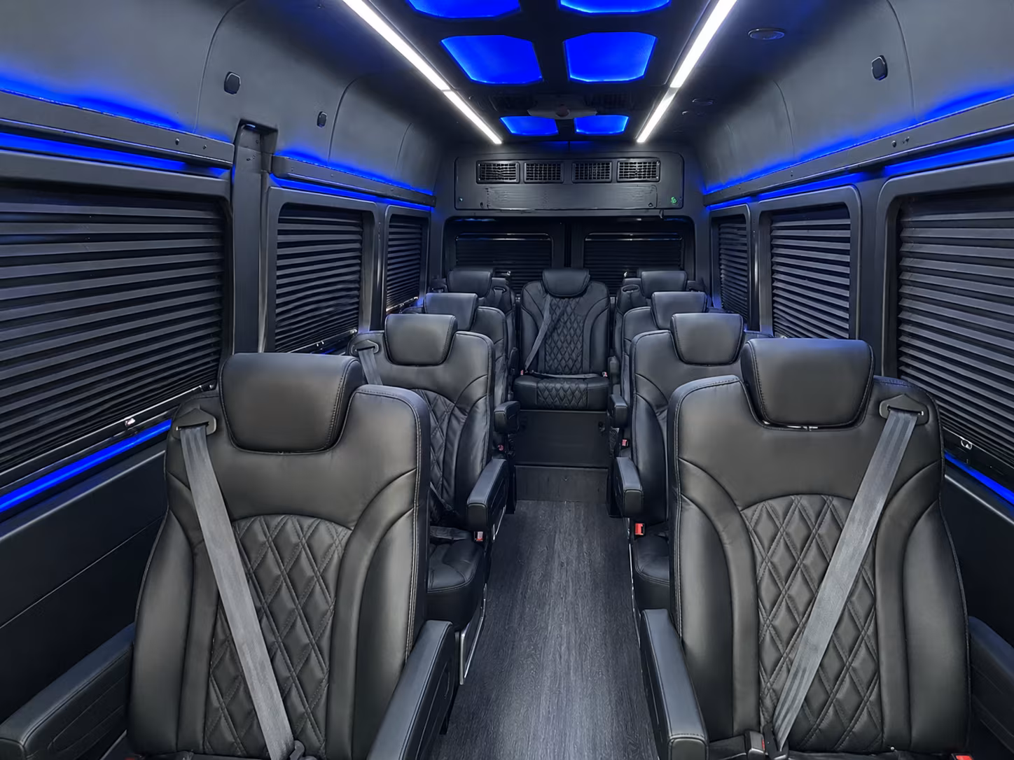 brockton 15 passenger sprinter van interior
