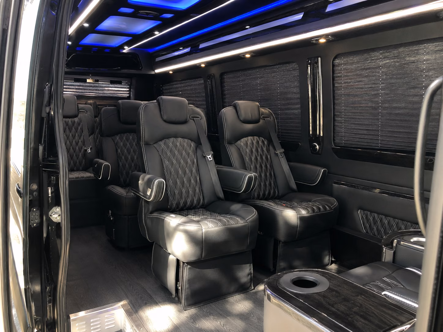 brockton 18 passenger sprinter van interior