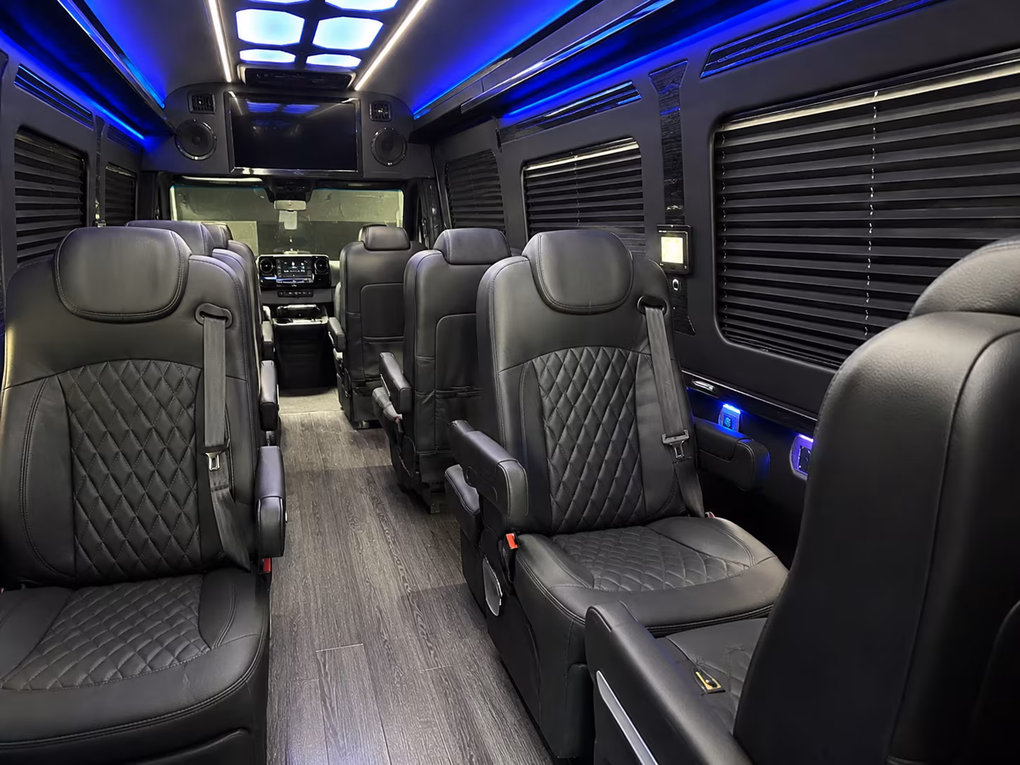 brockton 8 passenger sprinter van interior