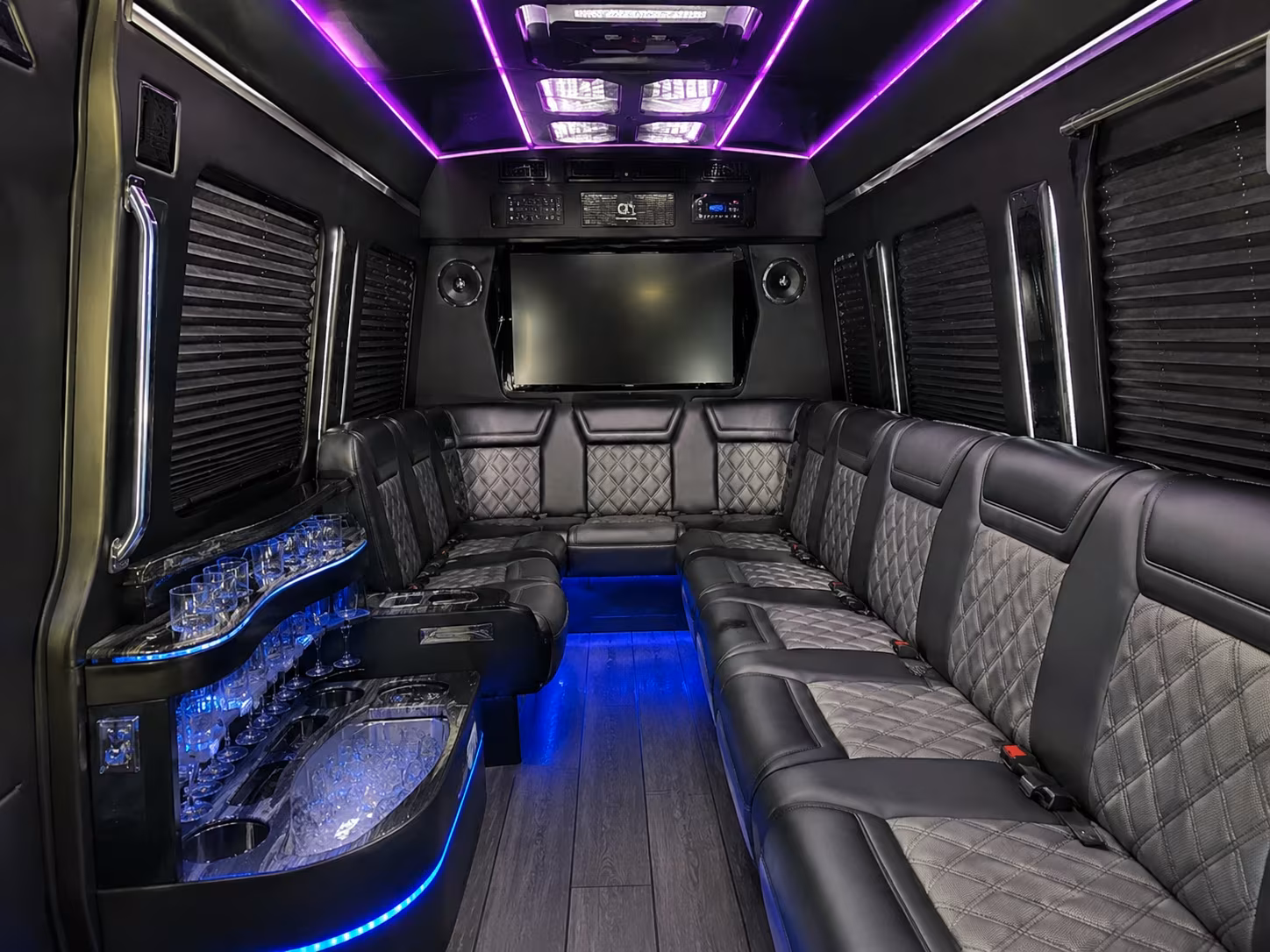 brockton sprinter limousine inside